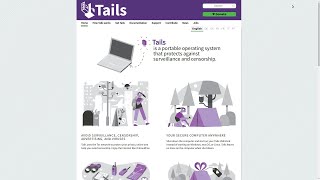 TAILS Linux and the "Unsafe" Browser :) screenshot 2