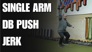Single Arm DB Push Jerk - THIRSTgym.com