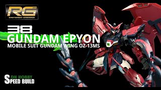 [BUILD]  GUNDAM EPYON | MOBILE SUIT GUNDAM WING OZ-13MS | SPEED BUILD | BANDAI