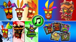 Músicas de las máscaras en juegos de Crash Bandicoot (ACTUALIZADO)