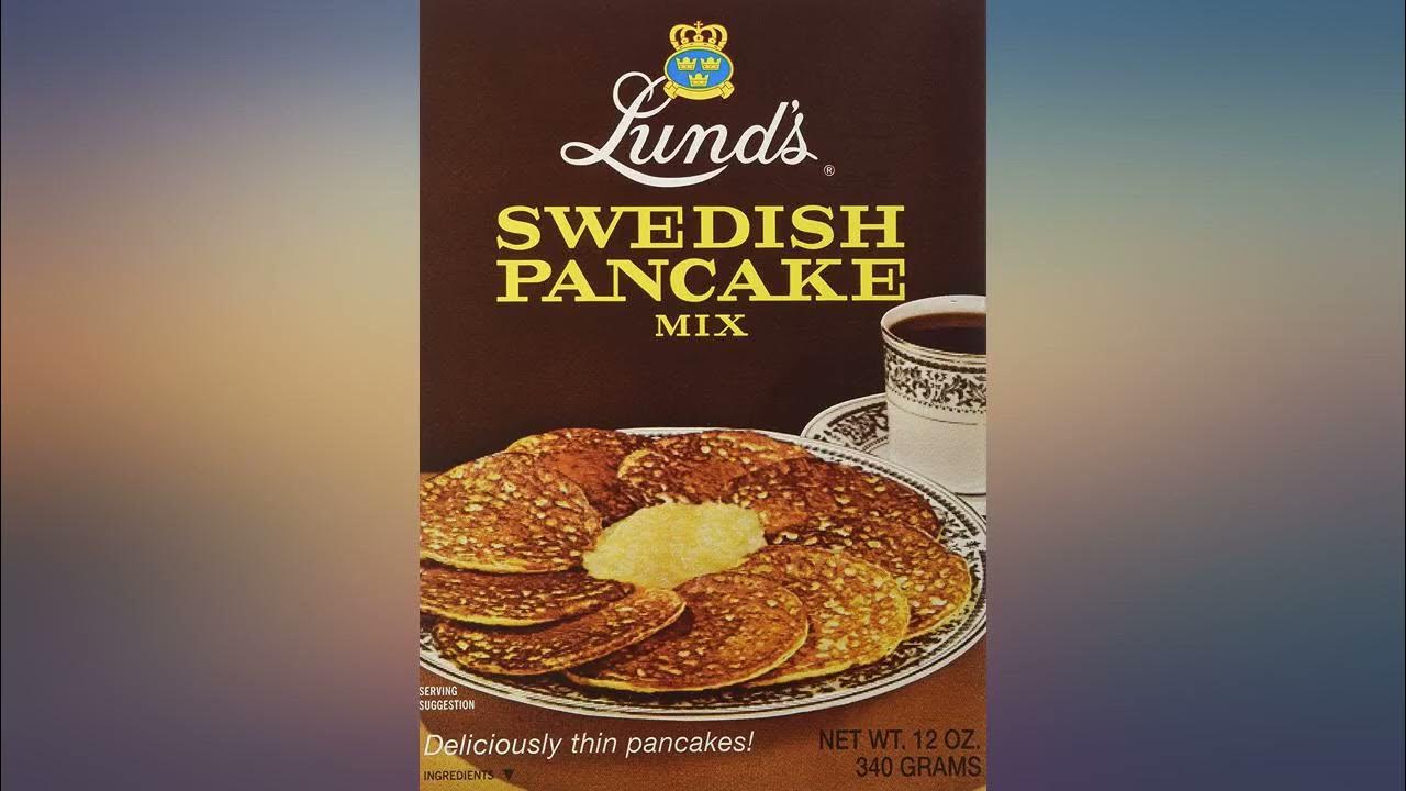 Lund's Swedish Pancake Mix, 12Ounce Boxes (Pack of 12) review YouTube