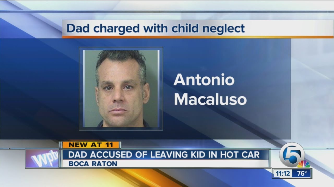 Dad charged with child neglect - YouTube
