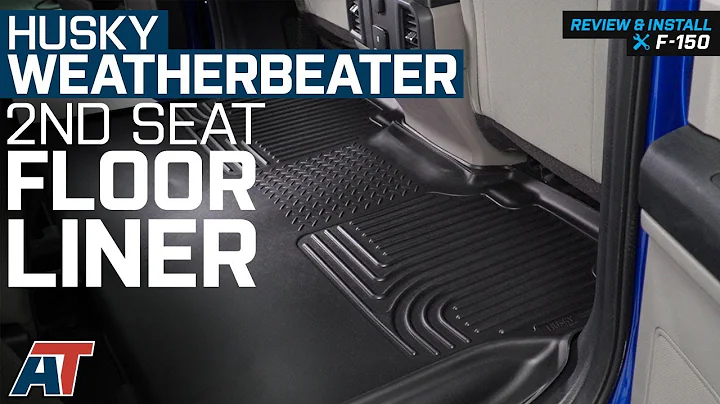 2015-2018 F150 Husky WeatherBeater 2nd Seat Floor Liner - Full SuperCab & SuperCrew Review & Install