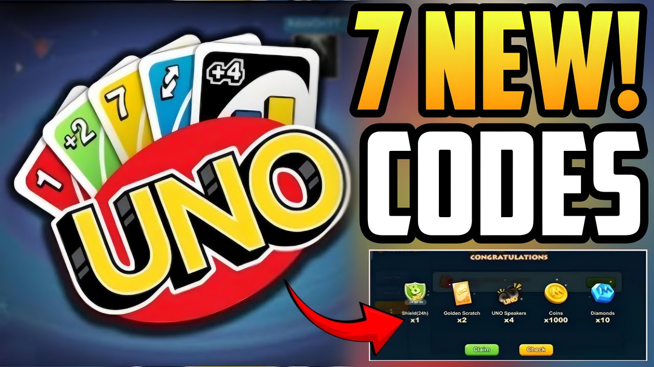 ☑️ Коды UNO 2025 | Подарочные коды UNO | Подарочные коды UNO Mobile | Коды UNO на ноябрь | Промок...