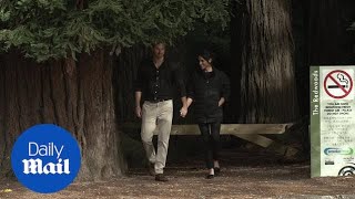 Harry and Meghan finish royal tour with forest walk in Rotorua