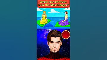 Which One Of Them Is In The Most Danger #riddle #vampire #riddles #guess #mission #testing #shorts