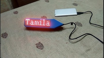 How to make a Simple Scrolling Display using MAX 7219 Matrix display and Arduino