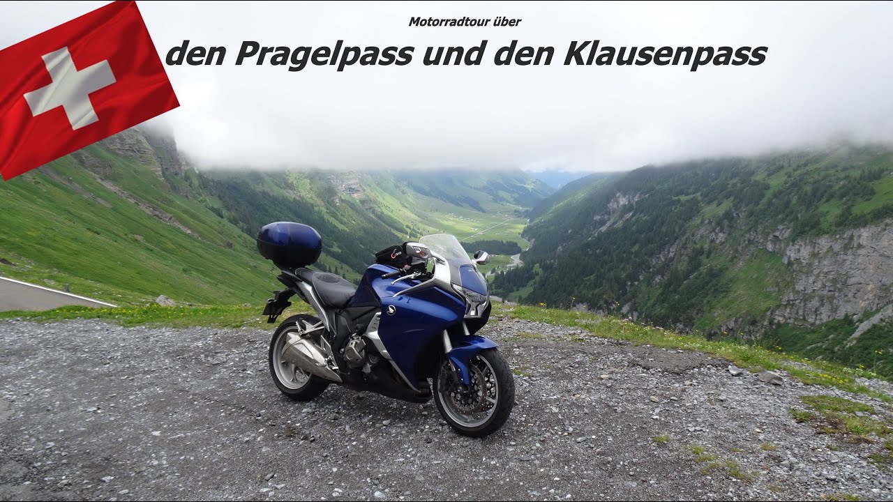 Motorradtour über den Pragelpass und den Klausenpass, Honda VFR 1200 F DCT