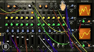 Hexen - Free Modular Synth for phones and tablets.