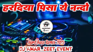 Haradiya Pisha Ye Nando | Hard Dholki Vibration RemiX 2025 | Dj AmarJeet Event 