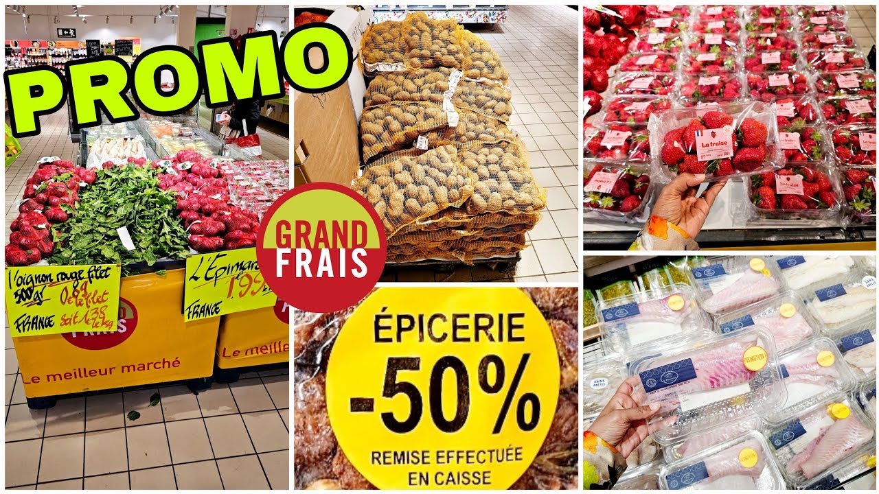 🔥GRAND FRAIS FRUITS & LEGUMES 25.04.25 #grandfrais #fruits #légumes #promograndfrais