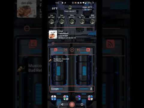 KLWP Visualizer Initial Setup / Preview