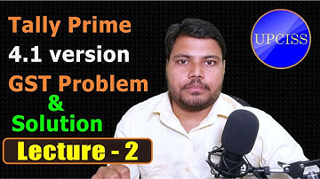 Tally prime 4.1 Case Study 2 November Month Practical Entry in hindi | UPCISS | Lecture 2