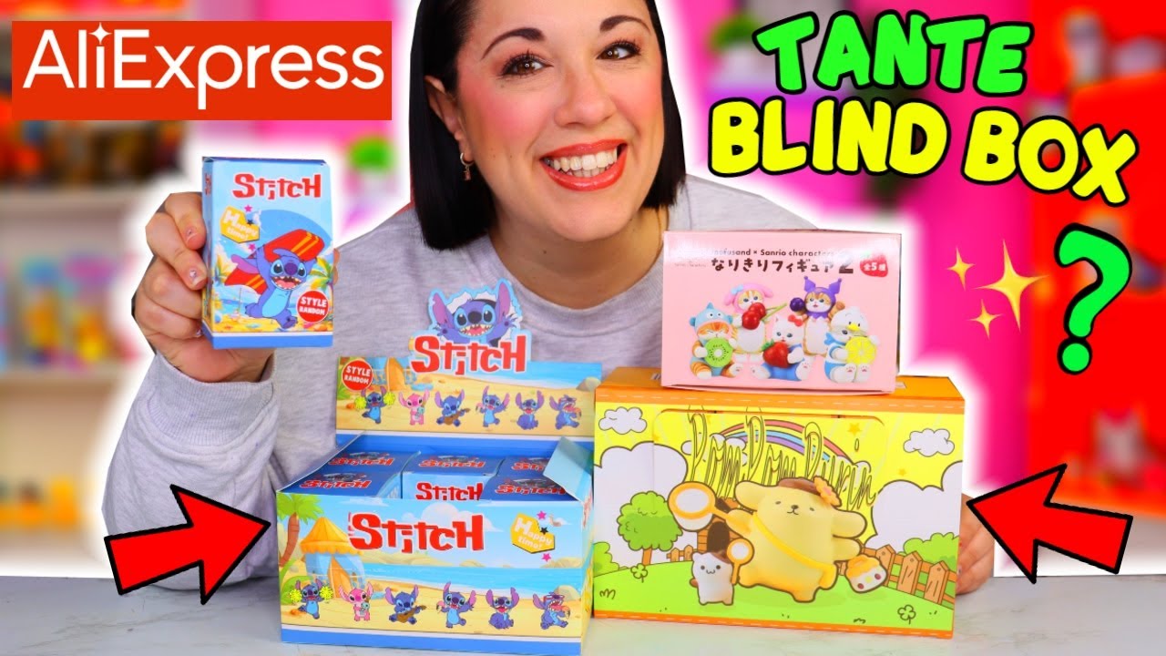 Apro BLIND BOX di STITCH e SANRIO da ALIEXPRESS! iolanda sweets