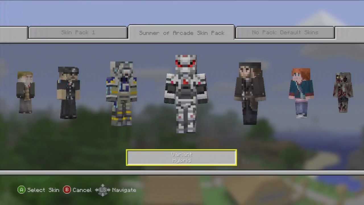 Minecraft Xbox 360 Edition Will Soon Get a Wealth of Crossover Skins