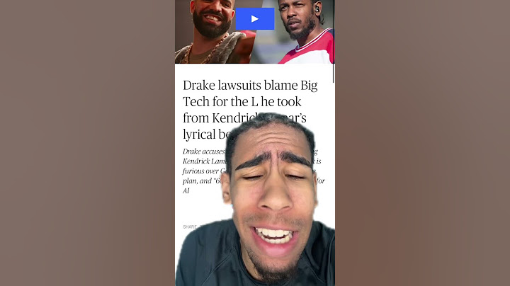 Drake just filed a lawsuit against Kendrick