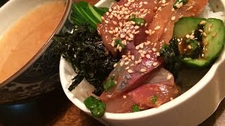 これだけは見ないで酔っぱらいの「アジまご丼作り」