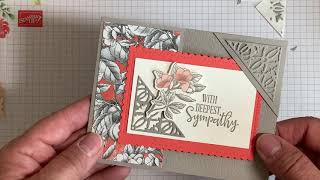 Botanical Prints and the Corner Tuck Fold