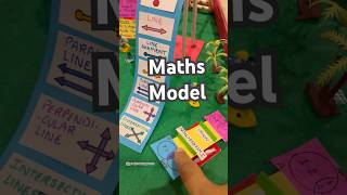Geometric Park Maths Working Model | Creative Geometry Project for School