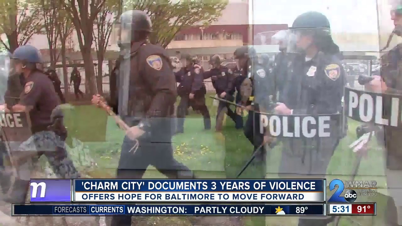 Film documents years of Baltimore violence