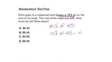 Sales Tax and Tips Calculation