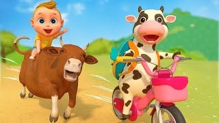 Animal Song for Kids 🐶 | Learn Animals &amp; Sounds Fun Song 🦁