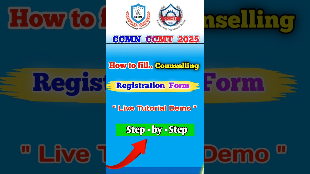 ccmn counselling 2025 registration ❣️ ccmt counselling 2025 registration
