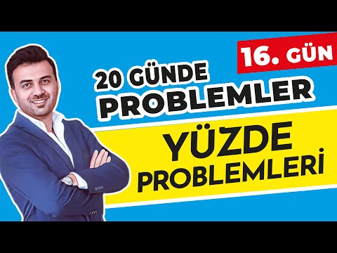 YÜZDE PROBLEMLERİ | 16. GÜN | #20_Günde_Problemler_Kampı