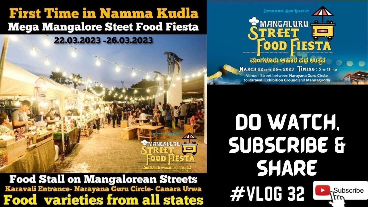 Mangalore Food Fiesta/Food Festival  | Vlog 32 | The Third Eye YouTube Vlogs