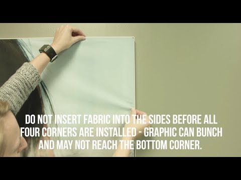 INSTALLING SILICONE EDGE GRAPHICS   MATRIX FRAME