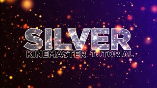 Silver glossy text intro in Android || intro tutorial || using pixelLab and kinemaster || by Drager