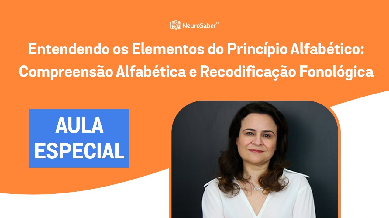 Entendendo os Elementos do Princípio Alfabético: Compreensão Alfabética e Recodificação Fonológica