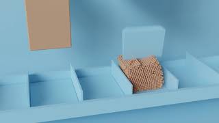 Blender 2.8 molecular simulation