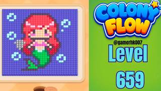 Colony Flow Level 659 Walkthrough Solution 