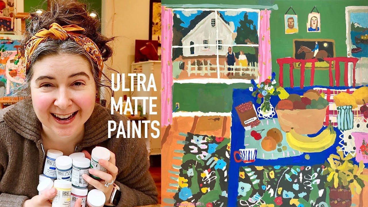 USING AND REVIEWING ULTRA MATTE SOFLAT PAINTS