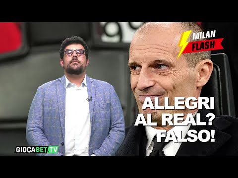 Video Milan Flash - Allegri al Real? Niente di più falso