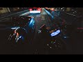 Late Night Vibes &amp; Tight squeezing. Part 2. | YAMAHA MT-07 AKRAPOVIC + QUICKSHIFTER [4K]