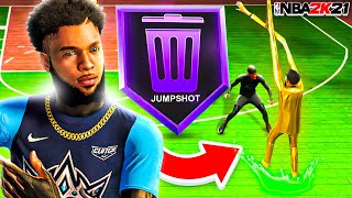 i Tested UGLY JUMPSHOTS with 100 Foot LONG ARMS on NBA 2K21 (BAD IDEA)