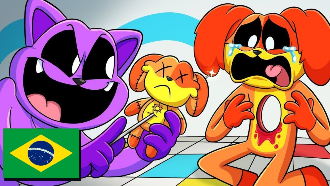 CATNAP USOU BONECOS DE VOODOO!? Poppy Playtime 3 Animação