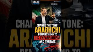 BREAKING: "Change Your Tone!" — Araghchi Demands End to U.S. Expansionism &amp; Threats!
