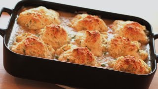 Beth's Chicken and Biscuit Casserole Dinner| ENTERTAINING WITH BETH