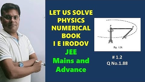 I E IRODOV QUESTION NUMBER 1.88 || Spring elongation in circular motion