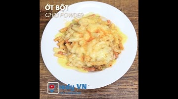 Hướng dẫn cách làm Nui chiên rắc phô mai - Fried macaroni shaking with cheese với #Feedy