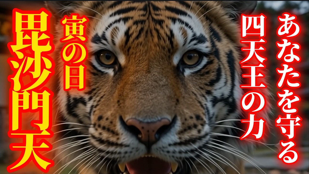 6月9日 寅の日 毘沙門天さまにリモート参拝！守護と開運の四天王 - YouTube