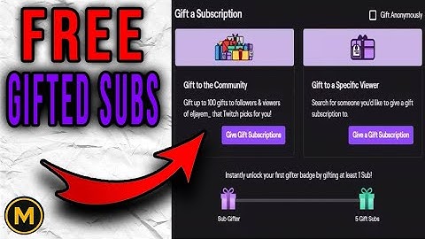 How to get free gifted subs on twitch (2025 WORKING Method)