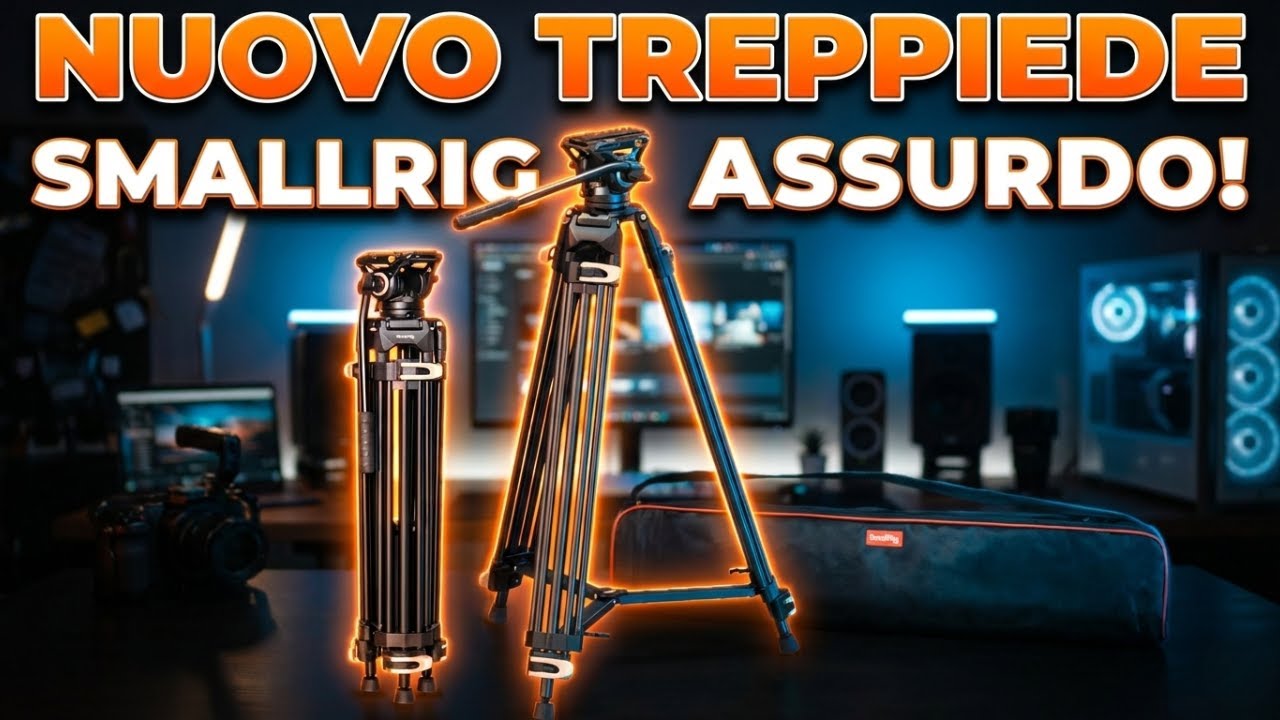 Il Miglior Treppiede Qualità/Prezzo su Amazon? SmallRig da 110€ | Francesco Gori