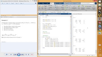 MATLAB - Spring Element | ex-2.1 |