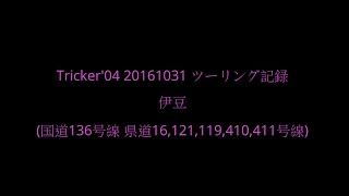 トリッカー Tricker'04 20161031-01 国道136号線-01 (伊豆)