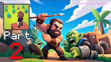 Last Stronghold - Gameplay Walkthrough Part 2 - Build, Defend, Conquer (iOS, Android)