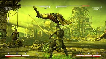 MKX Reptile Klaw Setup (Nimble) Punishable not as with room